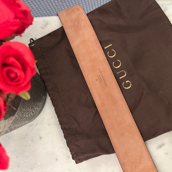 Authentic Bamboo Gucci belt - Picture 7 of 11